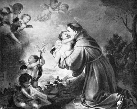 MT_74_Murillo BartolomeEsteban_Saint Anthony of Padua with the Infant Christ_ca1675